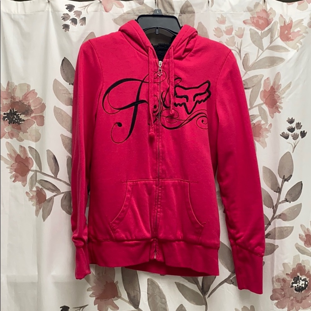 Fox Riding Co Pink Zip Up
